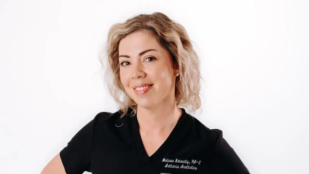 Melissa Kolowitz, PA-C, at Aetheria Aesthetics & Wellness in Pittsburgh's North Hills
