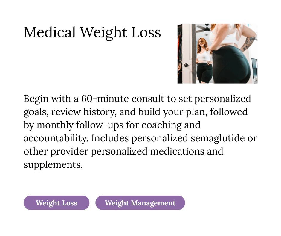 Aetheria Aesthetics Treatment Card Medical Weight Loss 904f02f9